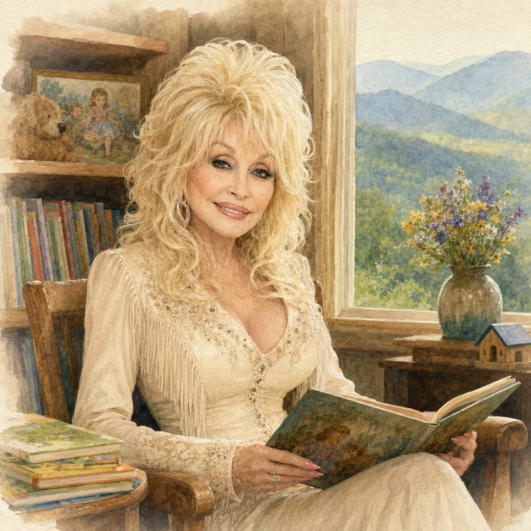 Editorial illustration for Dolly Parton: A Name Rooted in Place